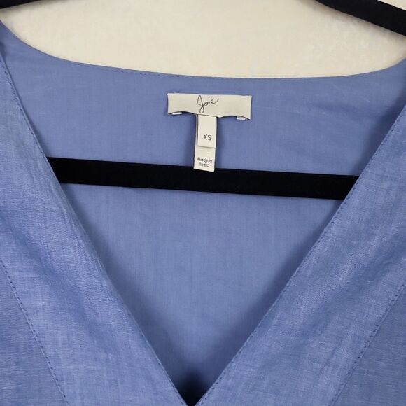 Joie • Robina V-Neck Blouson Sleeve Dress.Size XS - Picture 7 of 12